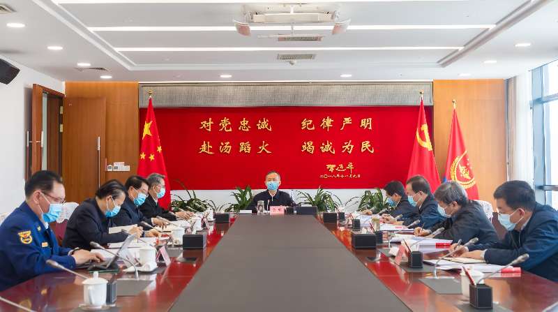 操骚欧美黄明在应急管理部党委会上强调 着力加强党委班子自...